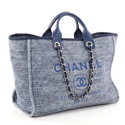 chanel deauville tote dupe amazon|chanel deauville tweed tote.